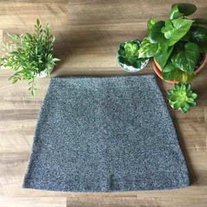 Topshop High Waist Zip Up Skirt Size US 8